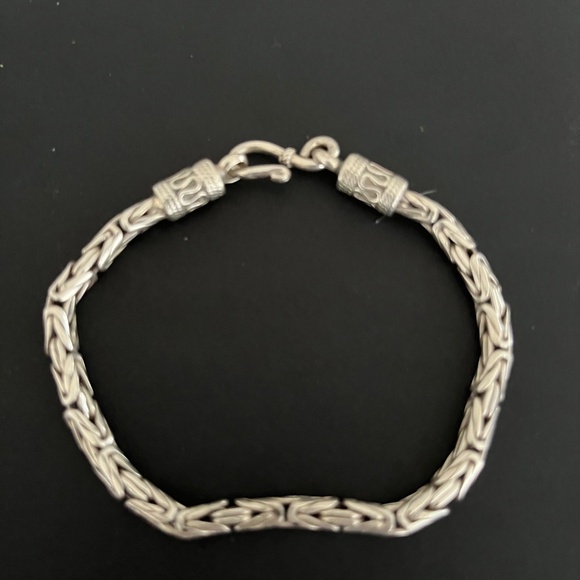 2 Silver Mexican Bracelets - Picture 3 of 3